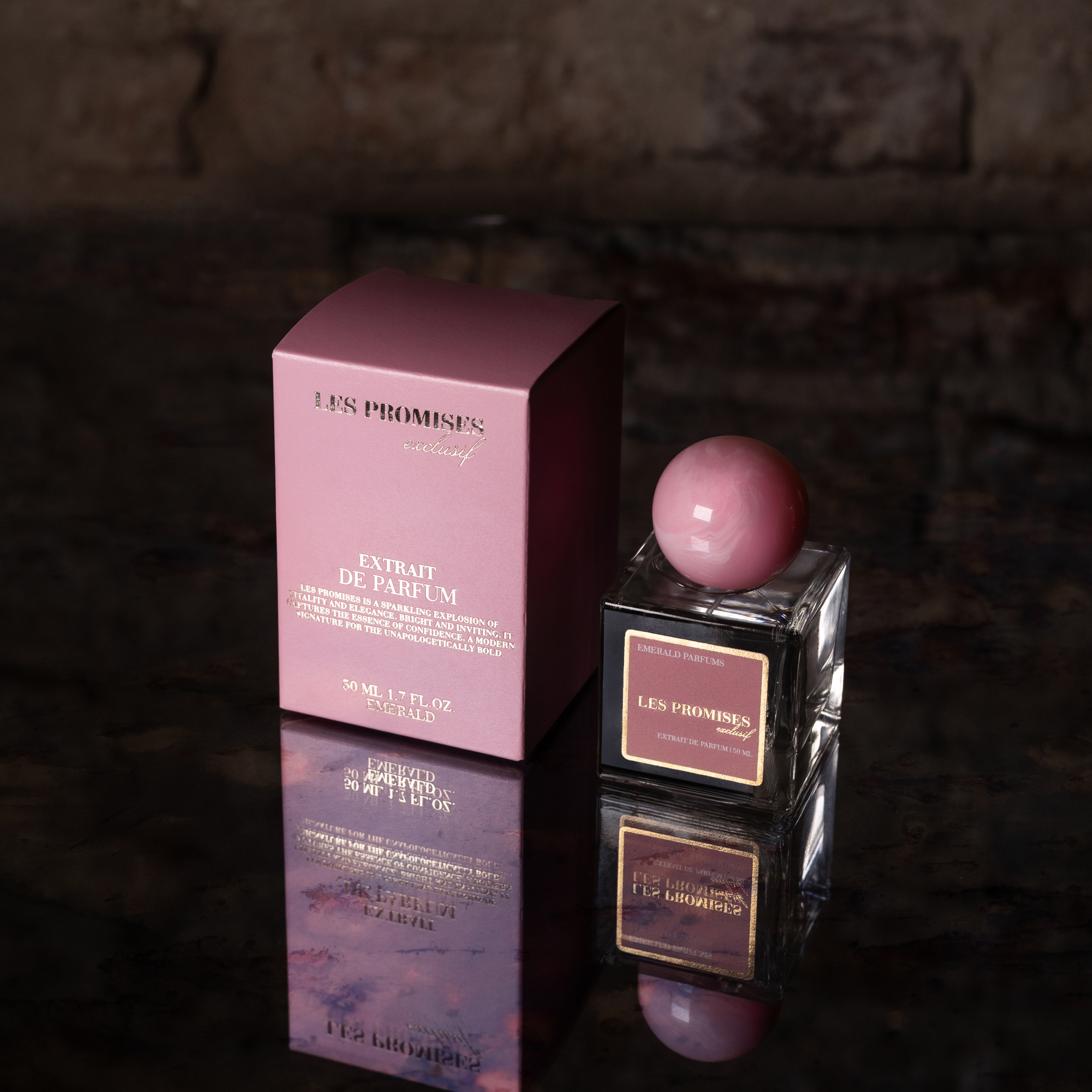 EMERALD nišiniai kvepalai LES PROMISES extrait de parfum 50ml, Limited edition