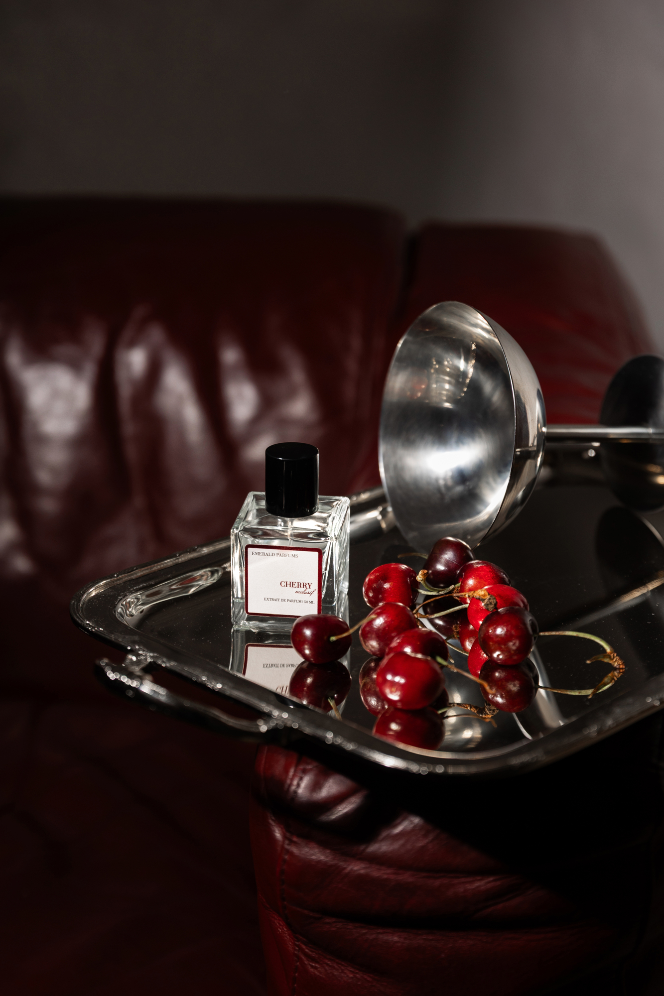 LIMITUOTO LEIDIMO EMERALD NIŠINIAI KVEPALAI CHERRY  - EXTRAIT DE PARFUM 50ML