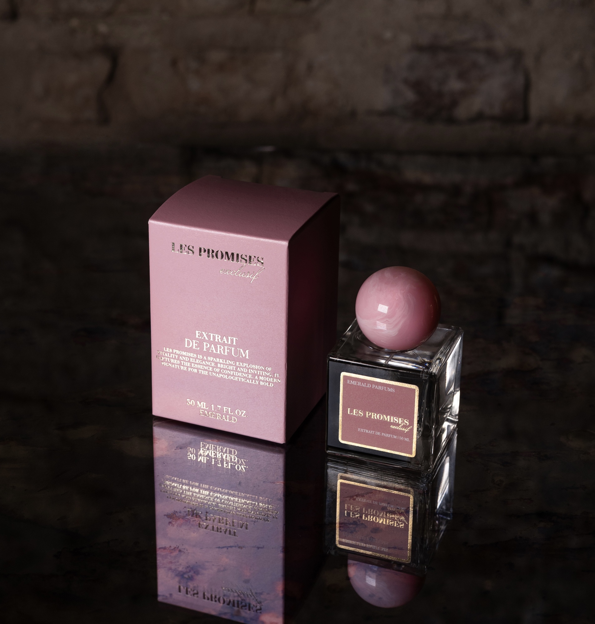 EMERALD nišiniai kvepalai LES PROMISES extrait de parfum 50ml, Limited edition