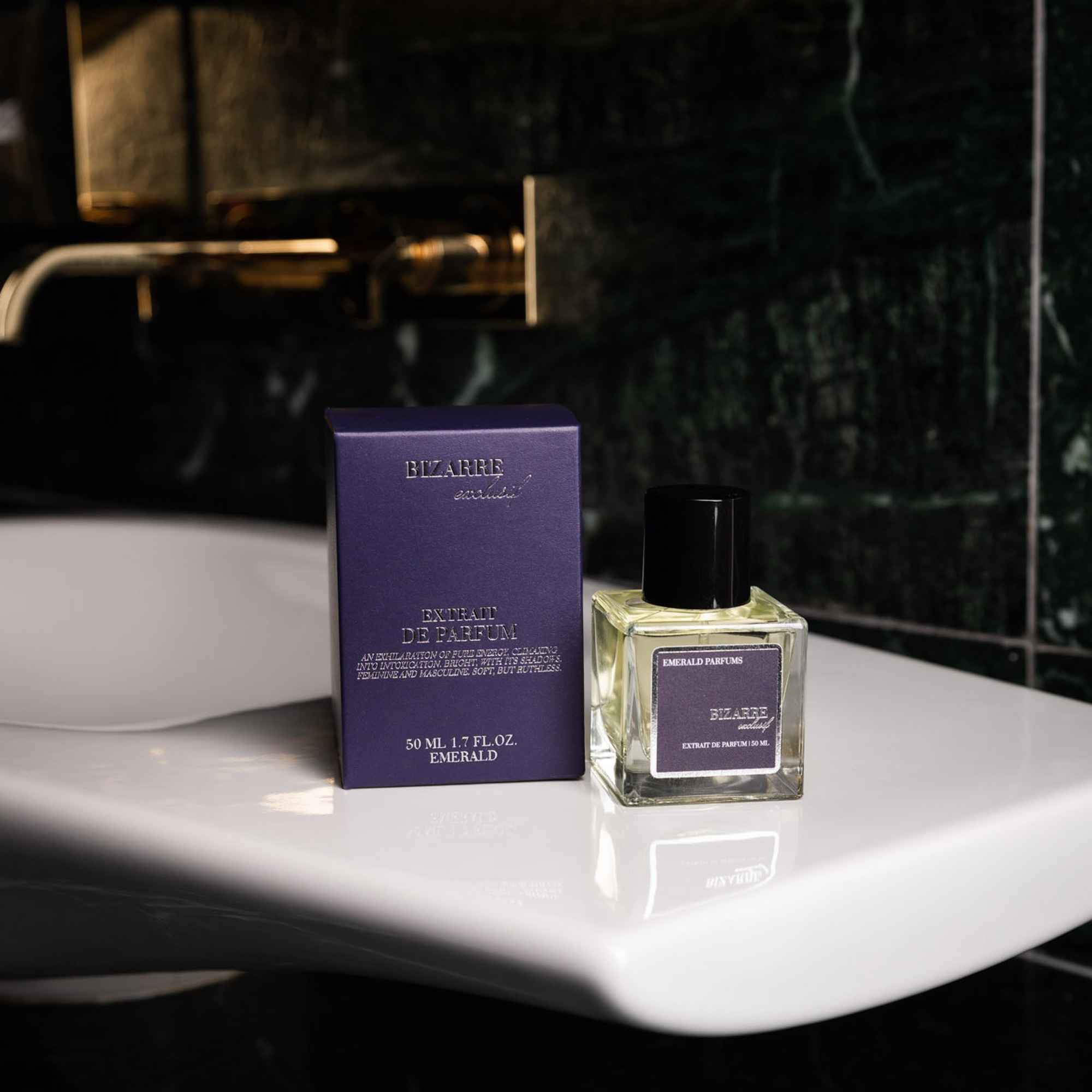 NAUJIENA! EMERALD nišiniai kvepalai BIZARRE extrait de parfum 50ml
