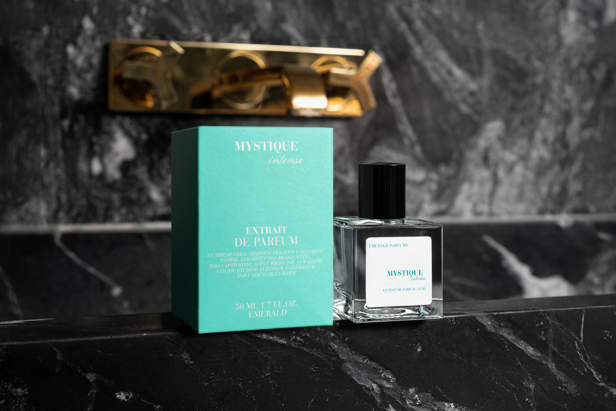 EMERALD nišiniai kvepalai MYSTIQUE  extrait de parfum 50ml
